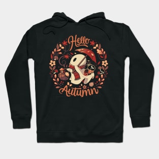 Spooky Autumn Harvest - Fall Ghost Hoodie